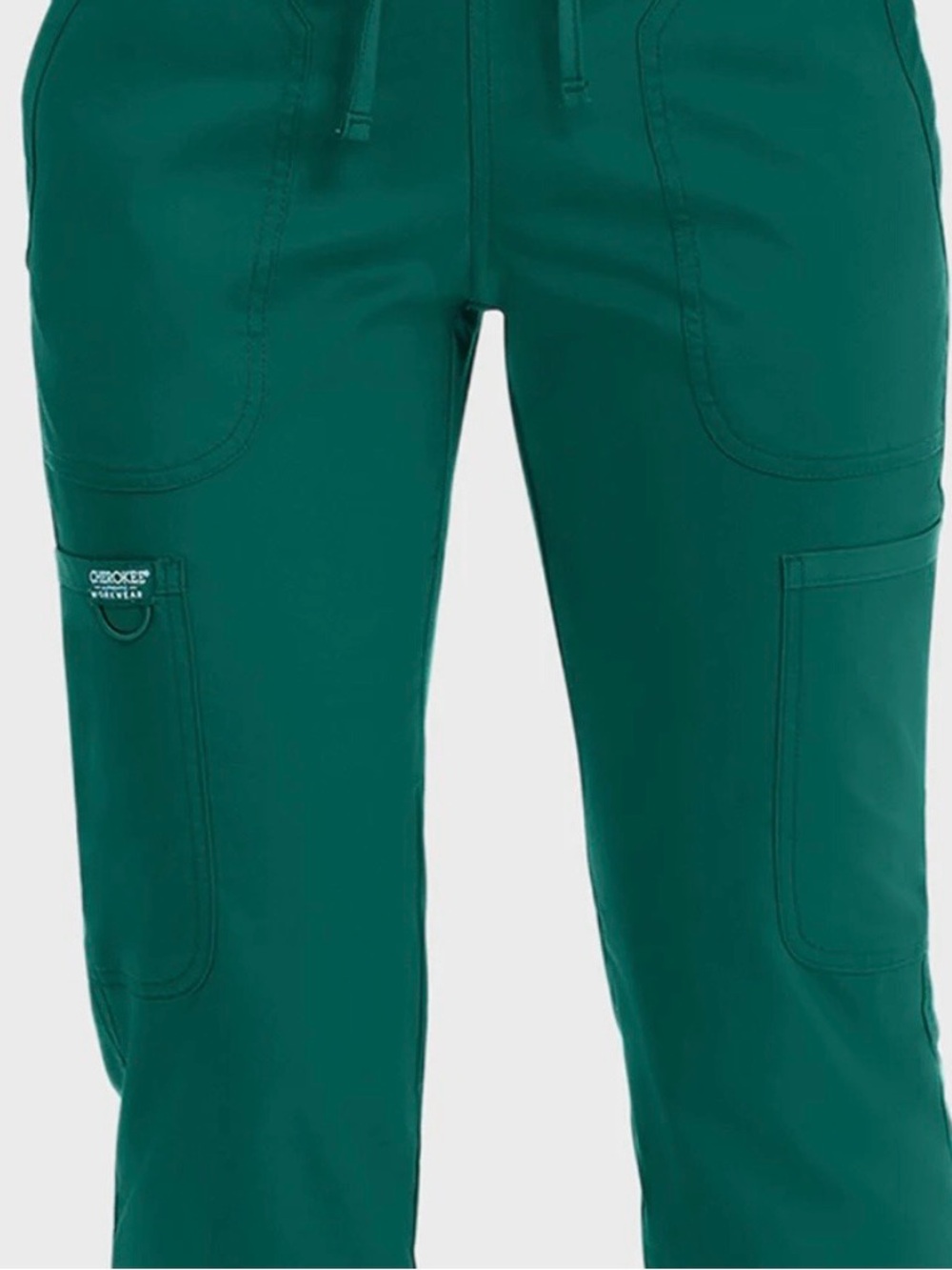 Cherokee Revolution Mid Rise Drawstring Scrub Pants - Picture 2 of 12